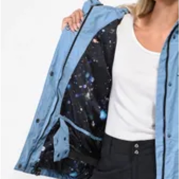 Aperture Sunny Side Blue 10K Snowboard Jacket - Medium blue - Picture 3 of 8